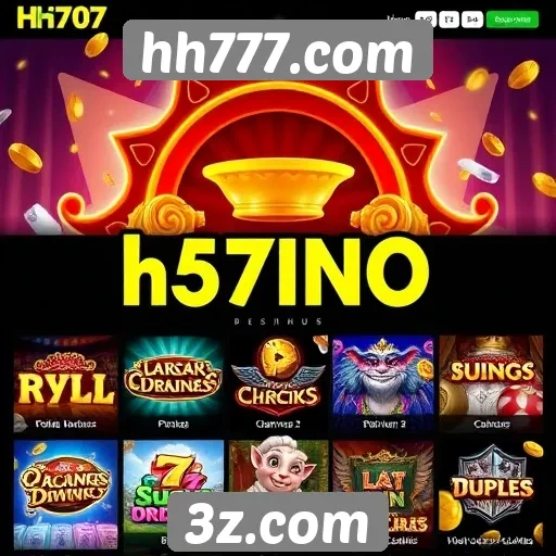 hh777.com oferece variedade de jogos de cassino online
