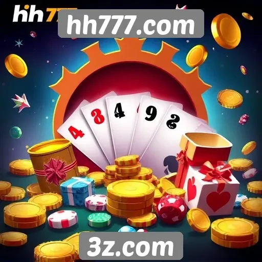 Variedade de jogos disponíveis em hh777.com